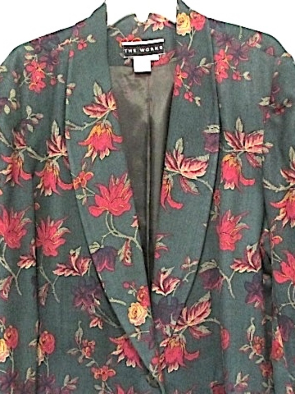 VTG Saks 5th Avenue Silk Blend Blazer, Size 12